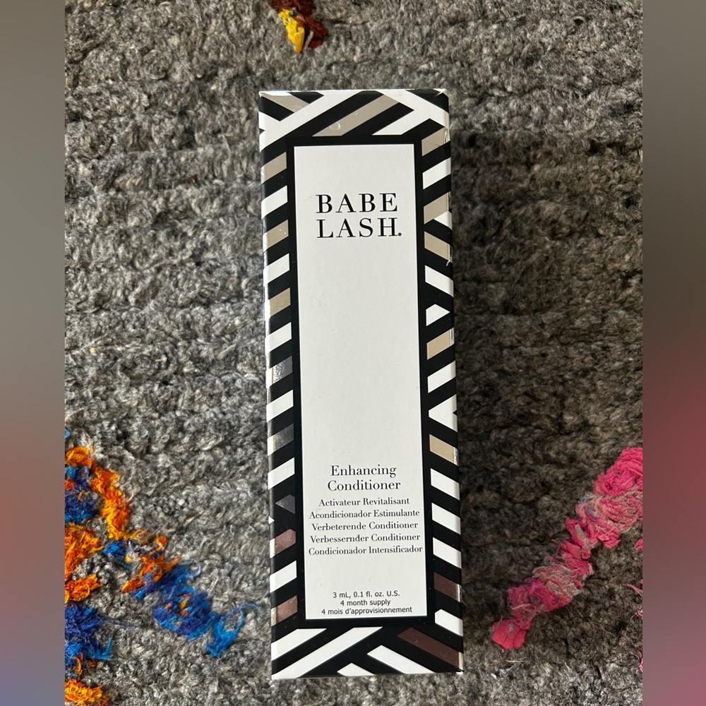 Brand New Unopened Babe Lash Enhancing Conditioner, 3mL, 4 month